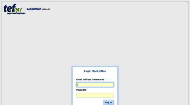 backoffice.tefpay.com