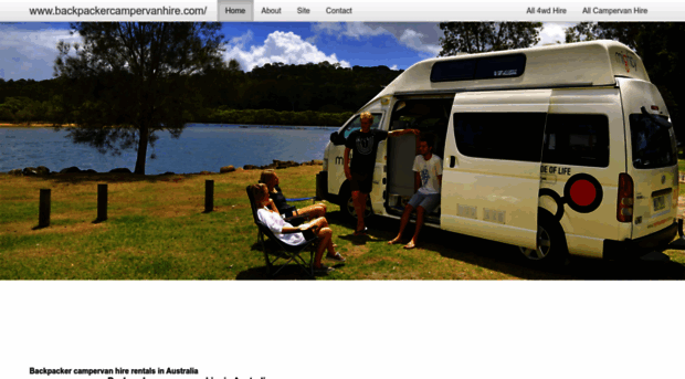 backpackercampervanhire.com