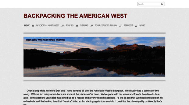 backpackingamericanwest.com