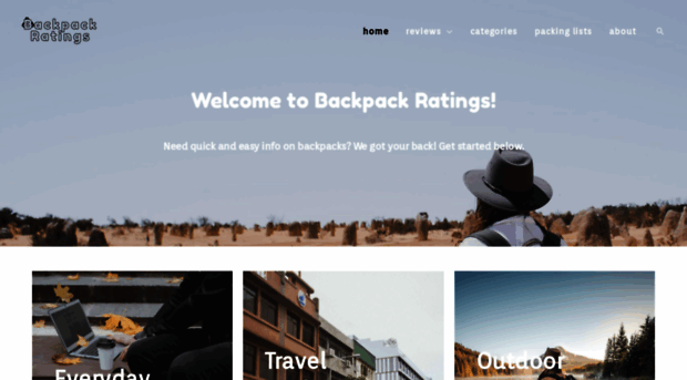 backpackratings.com