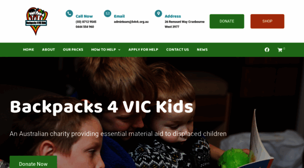 backpacks4vickids.org.au