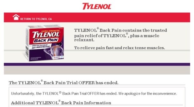 backpain.tylenol.ca