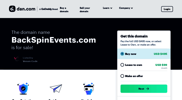 backspinevents.com