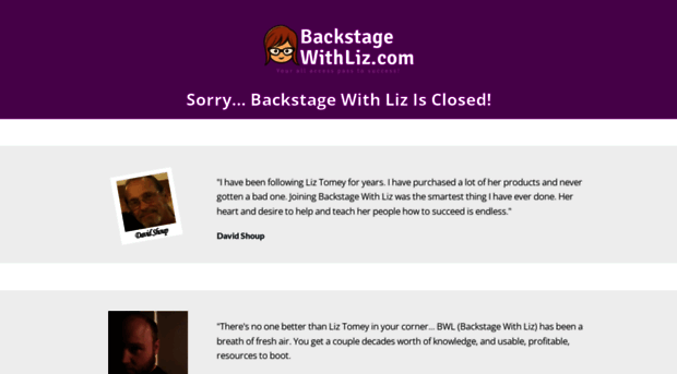 backstagewithliz.com