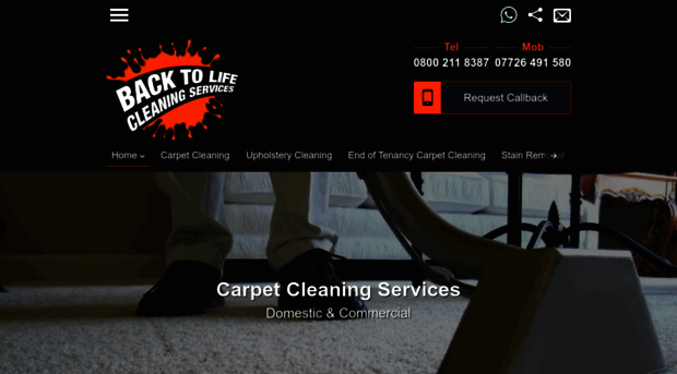 backtolifecleaningservices.co.uk