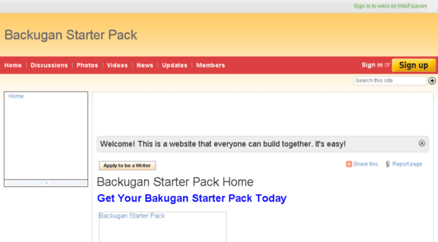 backugan-starter-pack.wetpaint.com