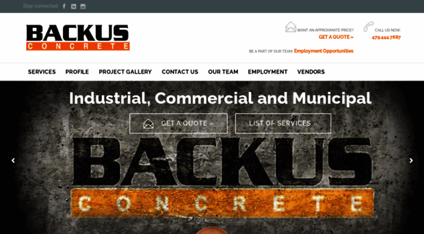 backusconcrete.com