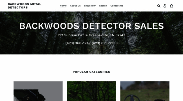 backwoodsmetaldetectors.com