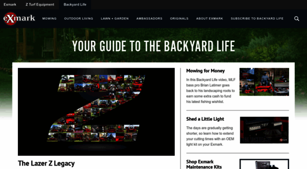 backyard.exmark.com