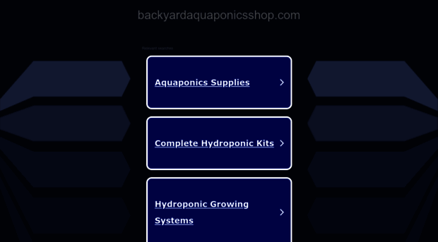 backyardaquaponicsshop.com