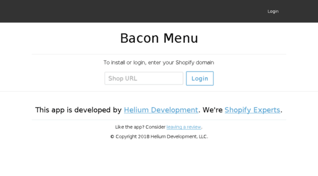 baconmenu.herokuapp.com