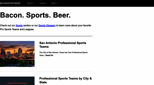 baconsportsbeer.com