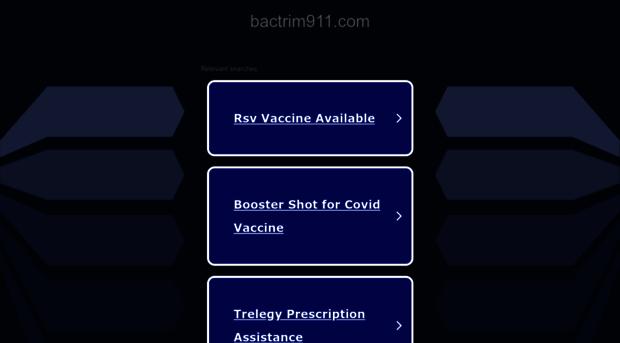 bactrim911.com