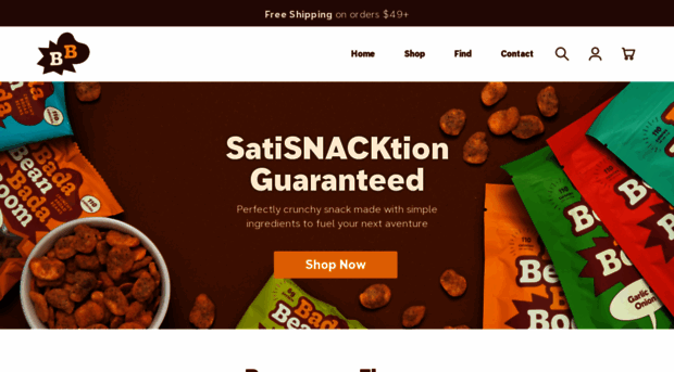 badabeansnacks.com