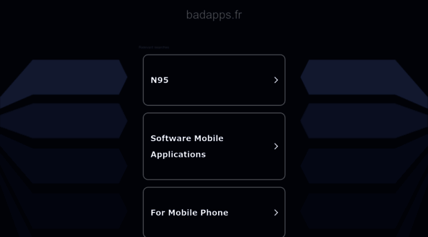 badapps.fr