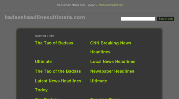 badassheadlinesultimate.com