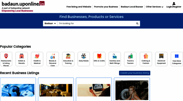 badaun.uponline.in