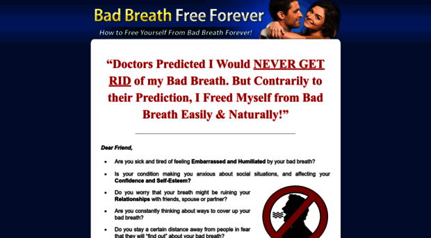 badbreathfreeforever.com