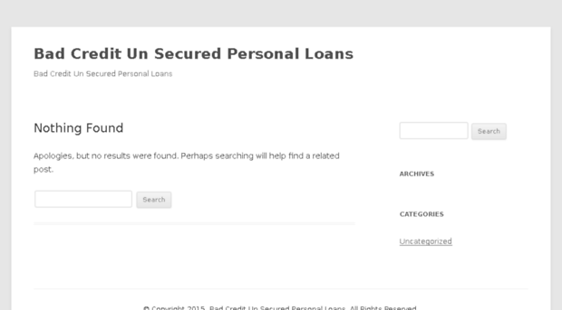 badcredit-unsecuredpersonalloans.co.uk