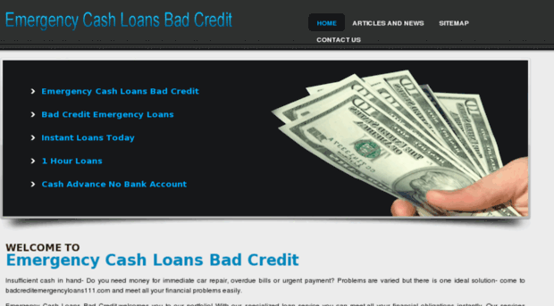 badcreditemergencyloans111.com