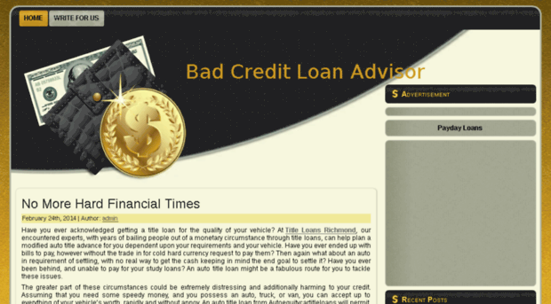 badcreditloanadvisor.com