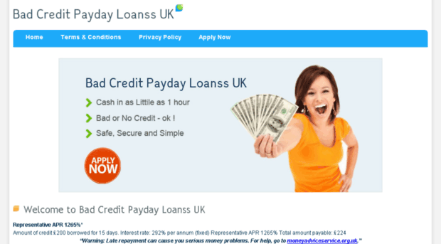 badcreditpaydayloanssuk.co.uk