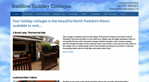 baddowholidaycottages.co.uk