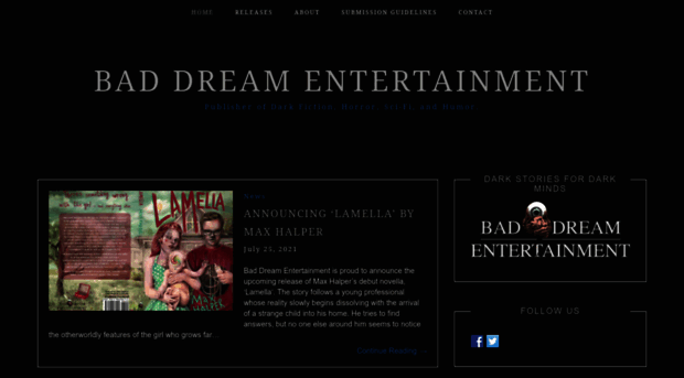 baddreamentertainment.com