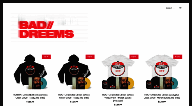 baddreems.bandtshirts.com.au