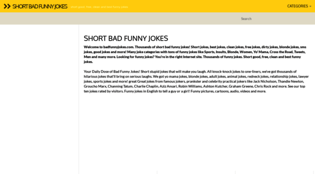 badfunnyjokes.com