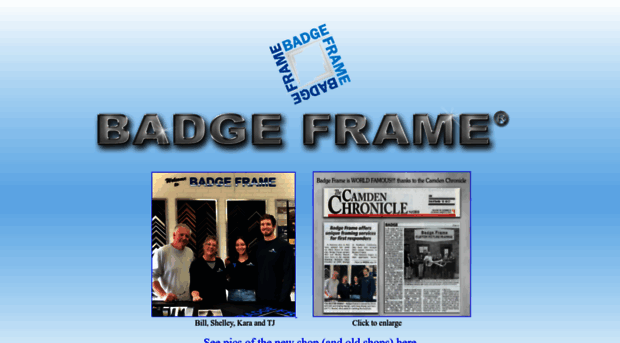 badgeframe.com