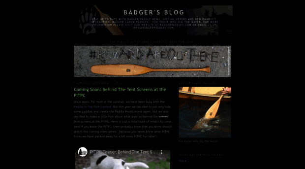 badger-canoe-paddles.blogspot.com