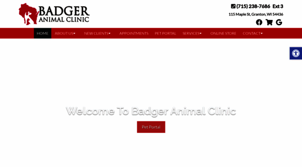 badgeranimalclinic.com