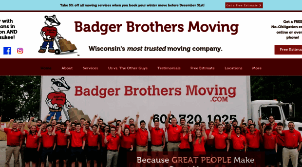 badgerbrothersmoving.com