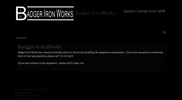 badgerironworks.com