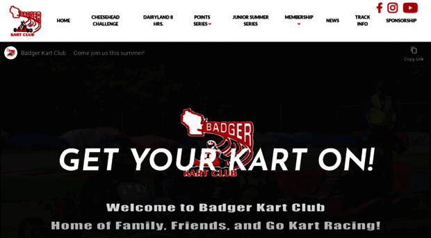 badgerkartclub.com