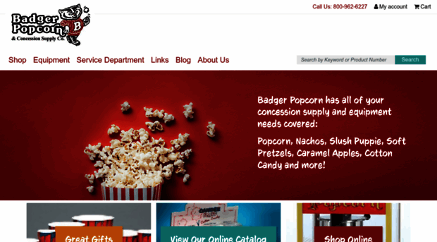 badgerpopcorn.com