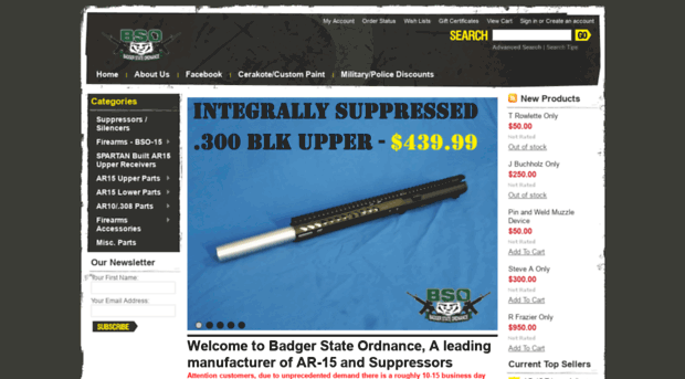 badgerstateordnance.com