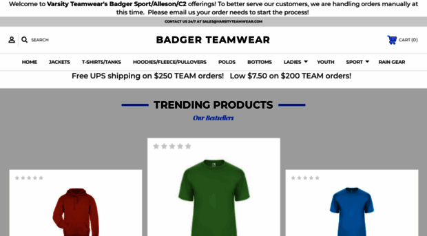 badgerteamwear.com