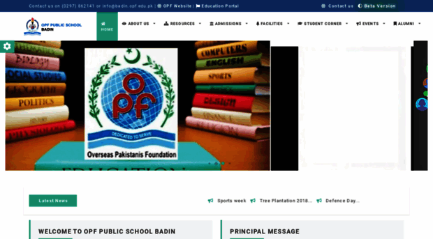 badin.opf.edu.pk