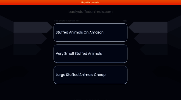 badlystuffedanimals.com