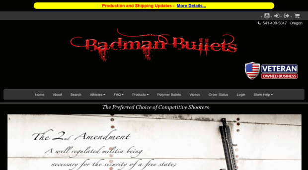 badmanbullets.com