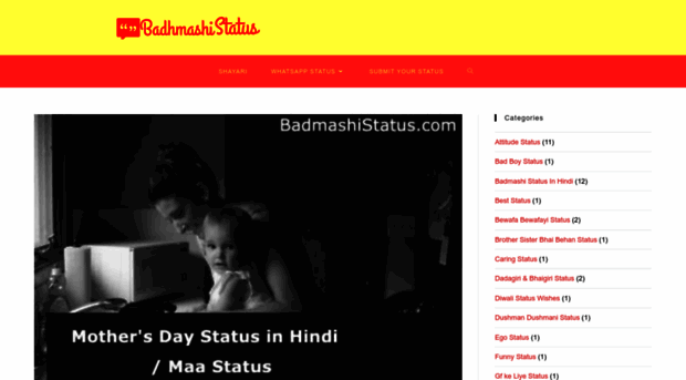 badmashistatus.com