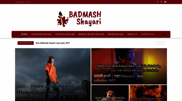badmashshayari.com
