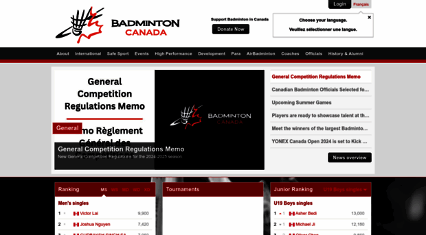 badminton.ca