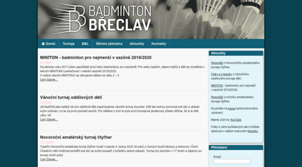 badmintonbreclav.cz