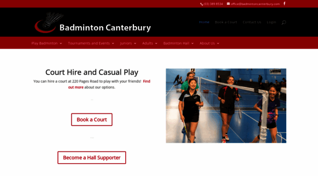 badmintoncanterbury.com