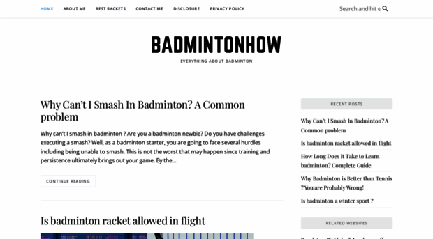 badmintonhow.com