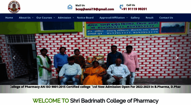 badrinathcollegeofpharmacy.com