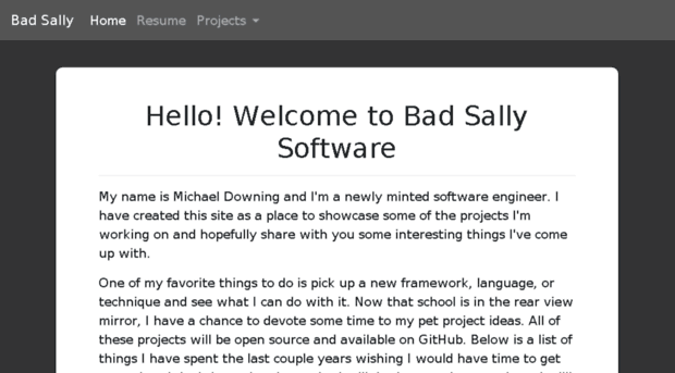 badsallysoftware.com